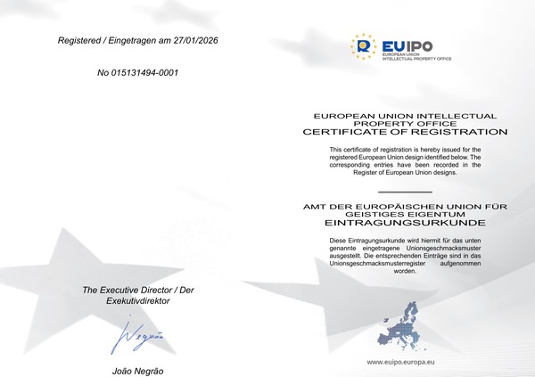 Patent certificate — Guangdong Jinda Rehabilitation & Nursing Products Co., Ltd.
